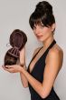 Trendy Fringe and Bun by Hairdo | Clip on bang and bun