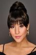 Trendy Fringe and Bun by Hairdo | Clip on bang and bun