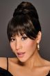 Trendy Fringe and Bun by Hairdo | Clip on bang and bun