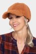 Heidi Berber Plush Baseball Cap | Trendy Baseball Caps for Women
