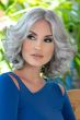 Isabella Wig by Envy | Human Hair / Synthetic Blend, Lace Front, Monofilament