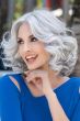 Isabella Wig by Envy | Human Hair / Synthetic Blend, Lace Front, Monofilament