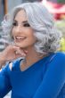Isabella Wig by Envy | Human Hair / Synthetic Blend, Lace Front, Monofilament