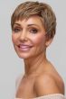 short layered pixie wig with wispy bangs