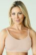 Joy 9013 Scoopneck Bra with Removeable Inserts| Seamless Pocketed Wire-Free Comfort