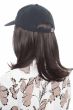 Juliette Baseball Cap with Hair by Cardani | Heat Friendly Long Hair Hat