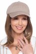 Juliette Baseball Cap with Hair by Cardani | Heat Friendly Long Hair Hat