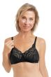 Karolina Wire-Free Soft Cup Mastectomy Bra by Amoena | Elegant Lace Pocketed Bra