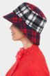 Kimberly Mixed Plaid Wool Blend Bucket Hat | Fall/Winter Bucket Hats for Women