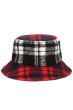 Kimberly Mixed Plaid Wool Blend Bucket Hat | Fall/Winter Bucket Hats for Women