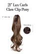 21 Inch Lux Curls Pony by Kim Kimble | Hairpiece 