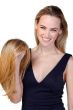 14 Inch Lace Front Mono Top Hairpiece by Belle Tress Wigs - Heat Friendly Synthetic, Lace Front, Monofilament