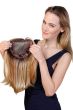 14 Inch Lace Front Mono Top Hairpiece by Belle Tress Wigs - Heat Friendly Synthetic, Lace Front, Monofilament