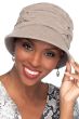 Lauren Visor Hat | Cardani 100% Cotton Hat with Bamboo Lining | UPF 50+ Sun Protection