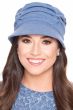 Lauren Visor Hat | Cardani 100% Cotton Hat with Bamboo Lining | UPF 50+ Sun Protection