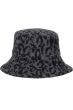 Leopard Print Wool Bucket Cloche Hat | Stylish Winter Hats for Women