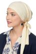 Knitted Head Wrap | Pure Cotton Long Tail Head Covering