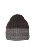 Men's Two Tone Knit Beanie with Fleece Lining | Beanies for Guys