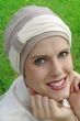 cancer patient headcovering - madison two tone turban