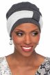 Madison Two-Tone Turban Beanie Set | 100% Organic Cotton Three Seam Beanie + Matching Headband