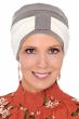 Madison Two-Tone Turban Beanie Set | 100% Organic Cotton Three Seam Beanie + Matching Headband
