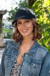 Margot Baseball Cap with Hair by Cardani | Heat Friendly Wavy Hair Hat