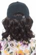 Margot Baseball Cap with Hair by Cardani | Heat Friendly Wavy Hair Hat