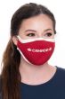 Knitted Face Mask | Canadian Flag and Solid Knitted Cotton Face Mask for Virus Protection