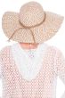 Michelle Braided Wide Brim Sun Hat | Floppy Sun Hats for Women