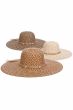 Michelle Braided Wide Brim Sun Hat | Floppy Sun Hats for Women