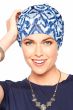 Printed Slinky Slouchy Cap | Slouch Cap Snood for Women
