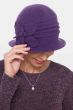 Morena Wool Floral Cloche Hat | Wool Cloche Hats for Women