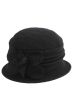 Morena Wool Floral Cloche Hat | Wool Cloche Hats for Women
