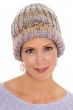Multi Metallic Knit Slouchy Beanie | Cute Winter Hats for Women