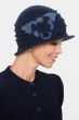 Myra Flower Bud Ribbed Cloche Hat | Wool Cloche Hats for Women