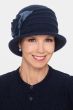 Myra Flower Bud Ribbed Cloche Hat | Wool Cloche Hats for Women