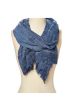 Oblong Denim Wash Scarf | Head Scarves for Women