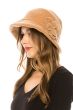 Ophelia Floral Fleece Bucket Hat | Cozy Bucket Hats for Women