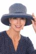 Packable Rory Denim Ribbon Braid Sun Hat | UPF 50+