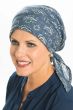 Padded Carol pre-tied head scarf for cancer patients