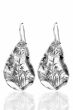 Sterling Silver Prairie Drop Dangle Earrings | Handmade in Israel