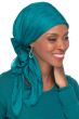 Solid Silk Square Head Scarf | 100% Silk Scarves for Head