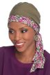 In A Snap Reversible Head Wrap | Cardani Viscose from Bamboo Scarf Cap
