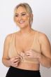 Rora Recovery Front Closure Mastectomy Bra with Pockets by AnaOno