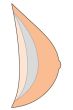 Natura Light 2A #392 by Amoena | Lightweight Asymmetrical Silicone Breast Form