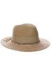 Shani Floppy Straw Fedora Hat | Sun Protection Hats for Women