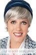 Cardani Short Halo - Hairpiece for Hats I Hats with Hair