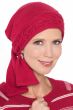Short Tail Cableknit Scarf | Pure Cotton Knitted Head Wrap