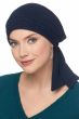 Short Tail Cableknit Scarf | Pure Cotton Knitted Head Wrap