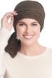 Short Tail Cableknit Scarf | Pure Cotton Knitted Head Wrap